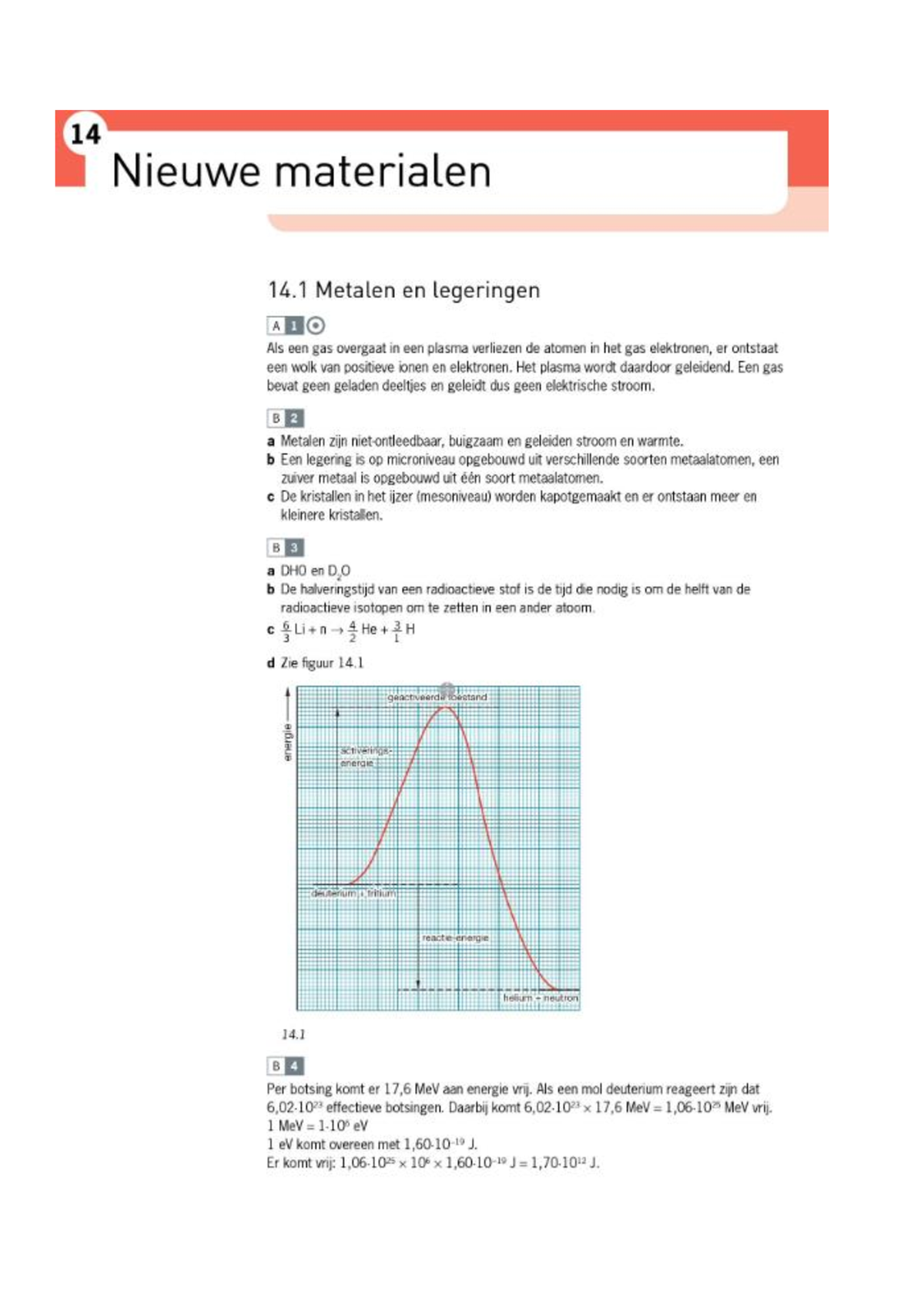 Chemie Overal 5V Hoofdstuk 14 Uitwerkingen - Nederlands - Studeersnel