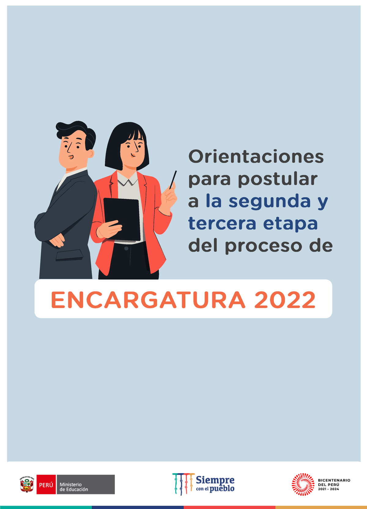 Orientaciones Para Participar En La Segunda Y Tercer Etapa Del Proceso ...