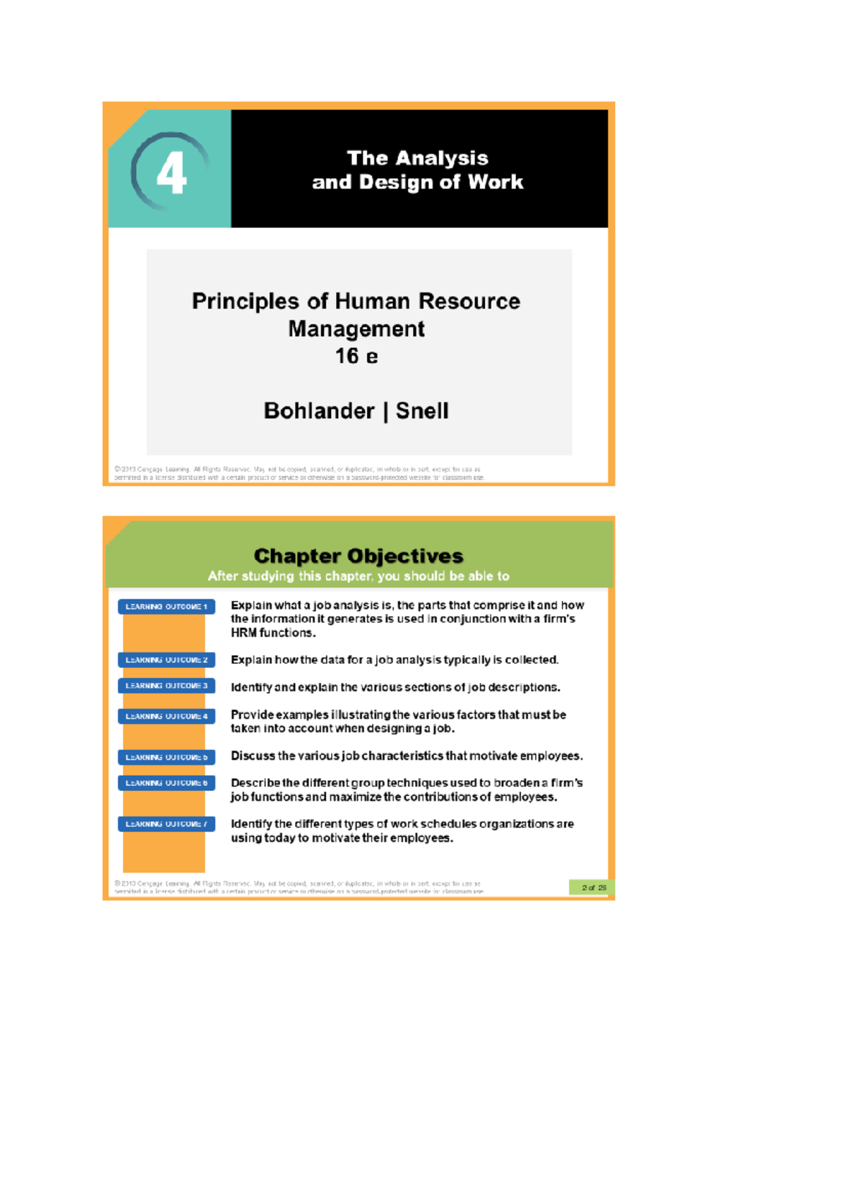 Chapter 3 Human Resource Management Notes - Human Resource Management ...