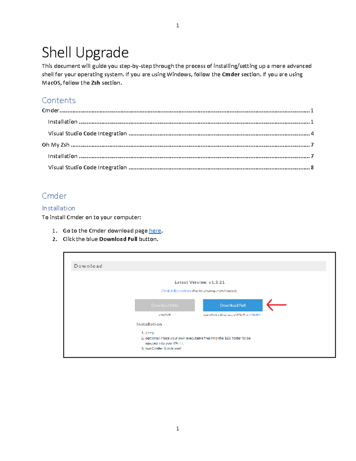 Shell Upgrade - Shell Upgrade This document will guide you step-by-step ...