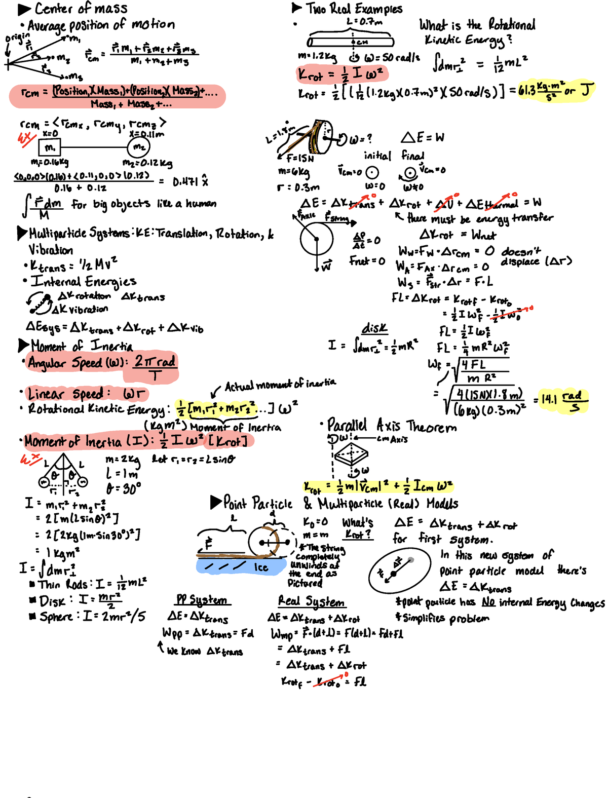 Week 8 - lecture notes - PHYS 2211 - Studocu