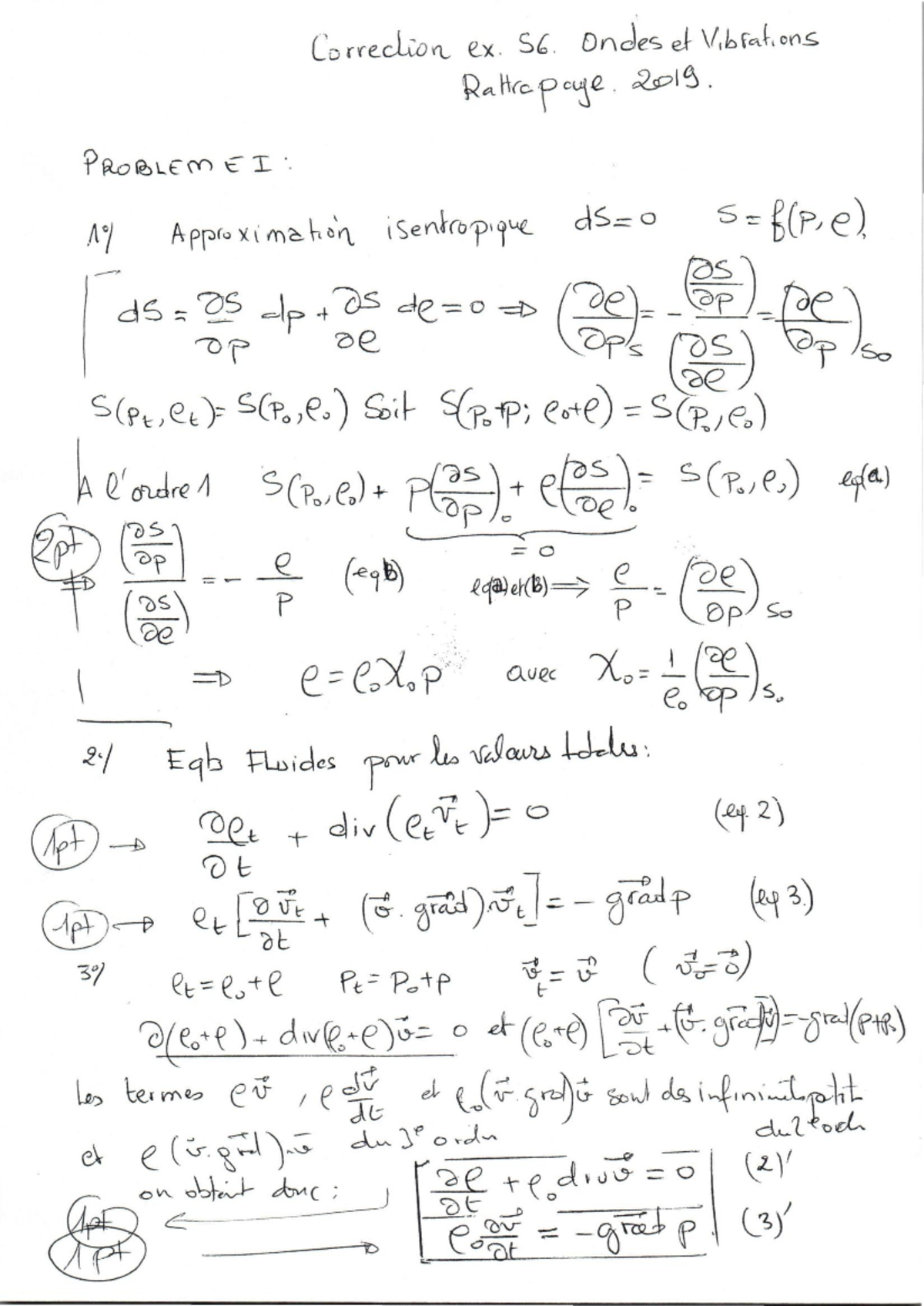 ONDE ET Vibrations - Series 1-3+COR La Matière Physique - Cor(e. Cl C A ...