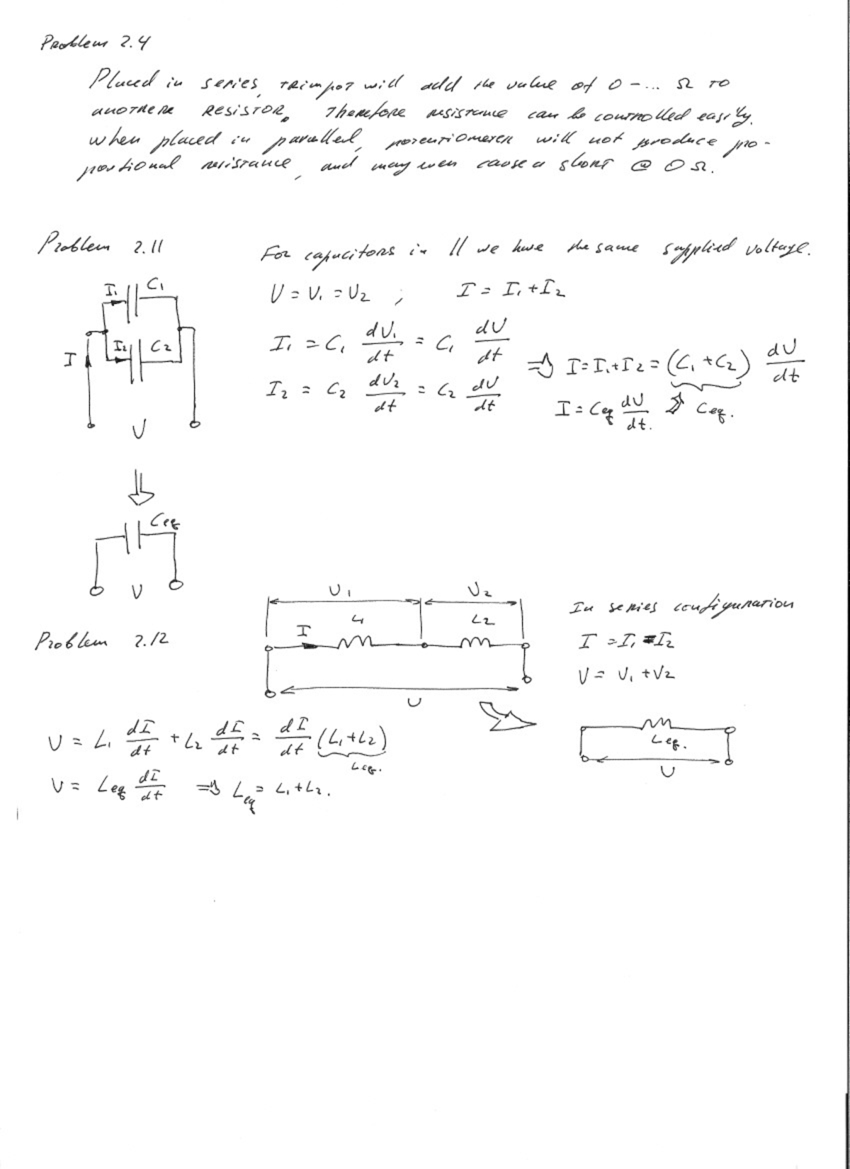 HW1 Solution to mechatronics - 메카트로닉스 - Problem 2. - Studocu