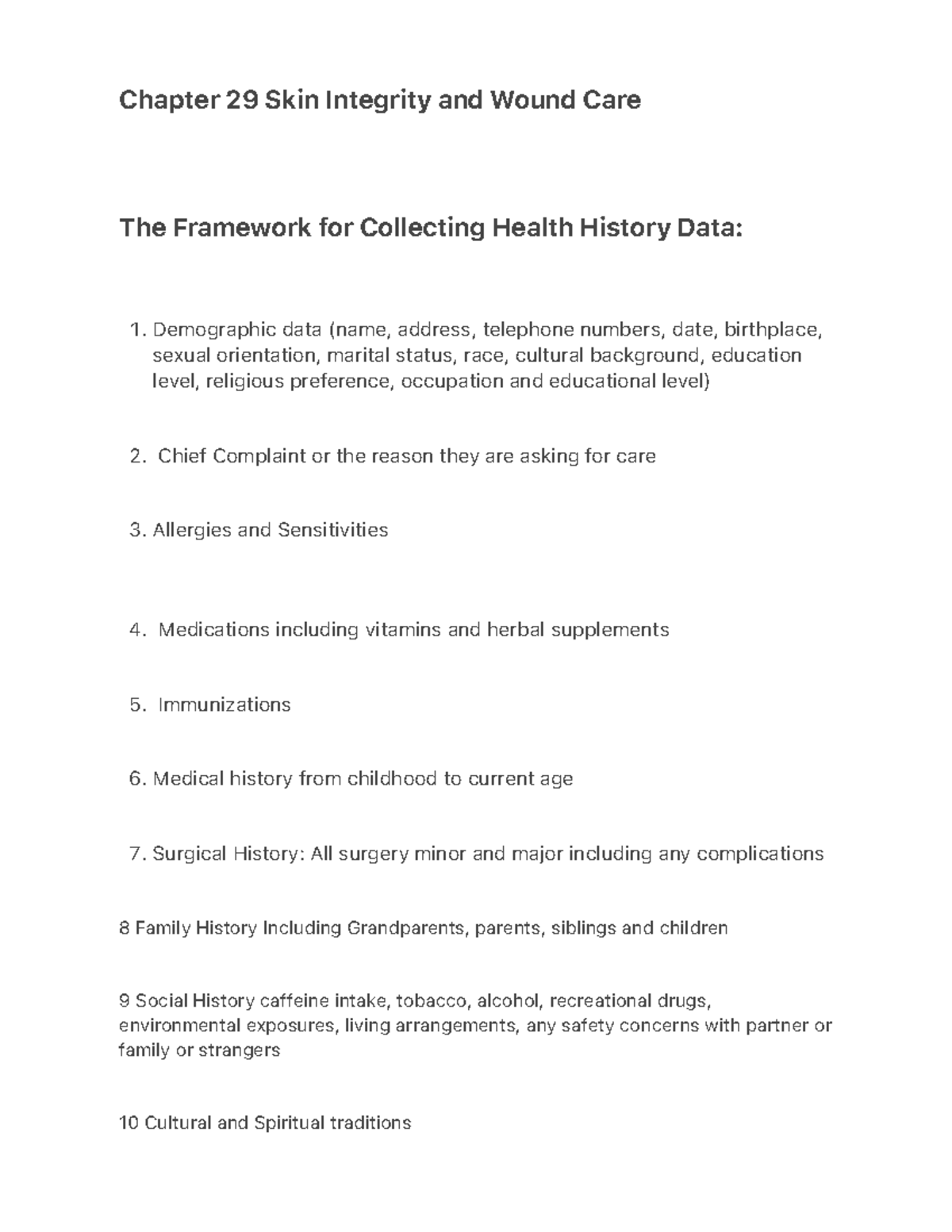 Chapter 29 Skin Integrity and Wound Care - 1. 2. 3. 4. 5. 6. 7. Chapter ...