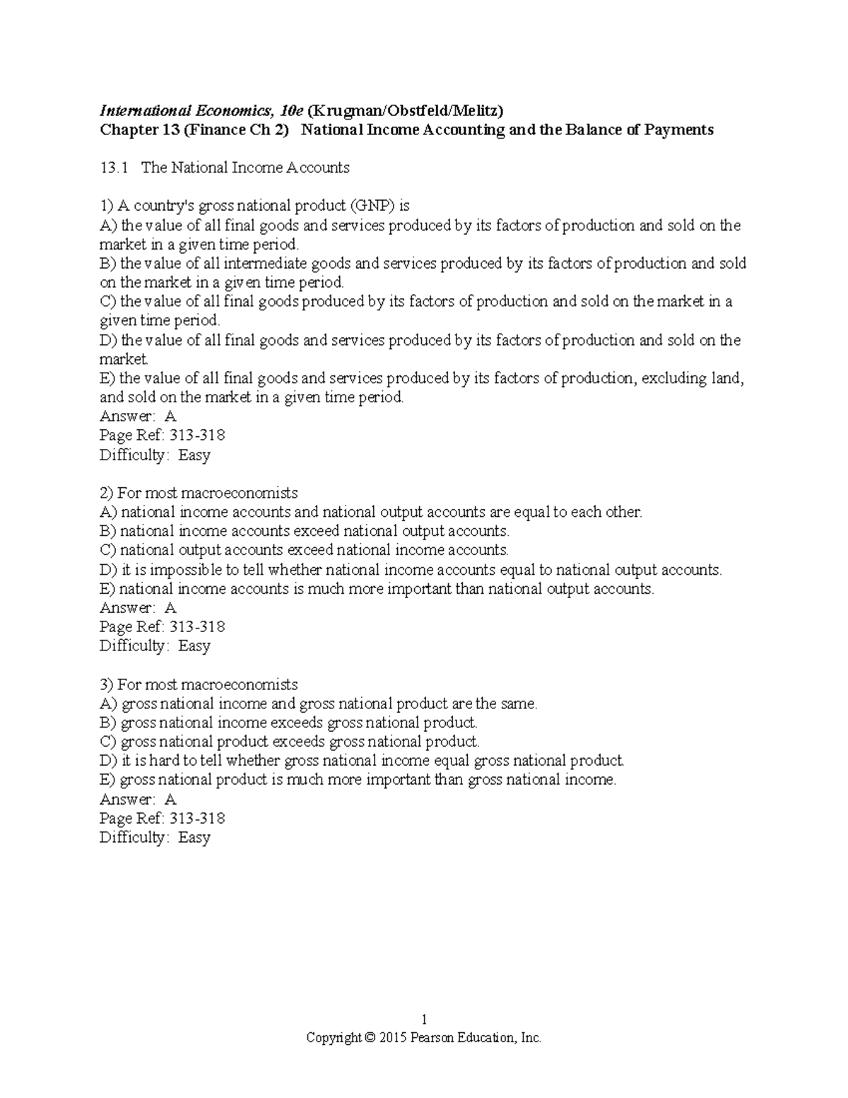 Chapter 13.............................. International