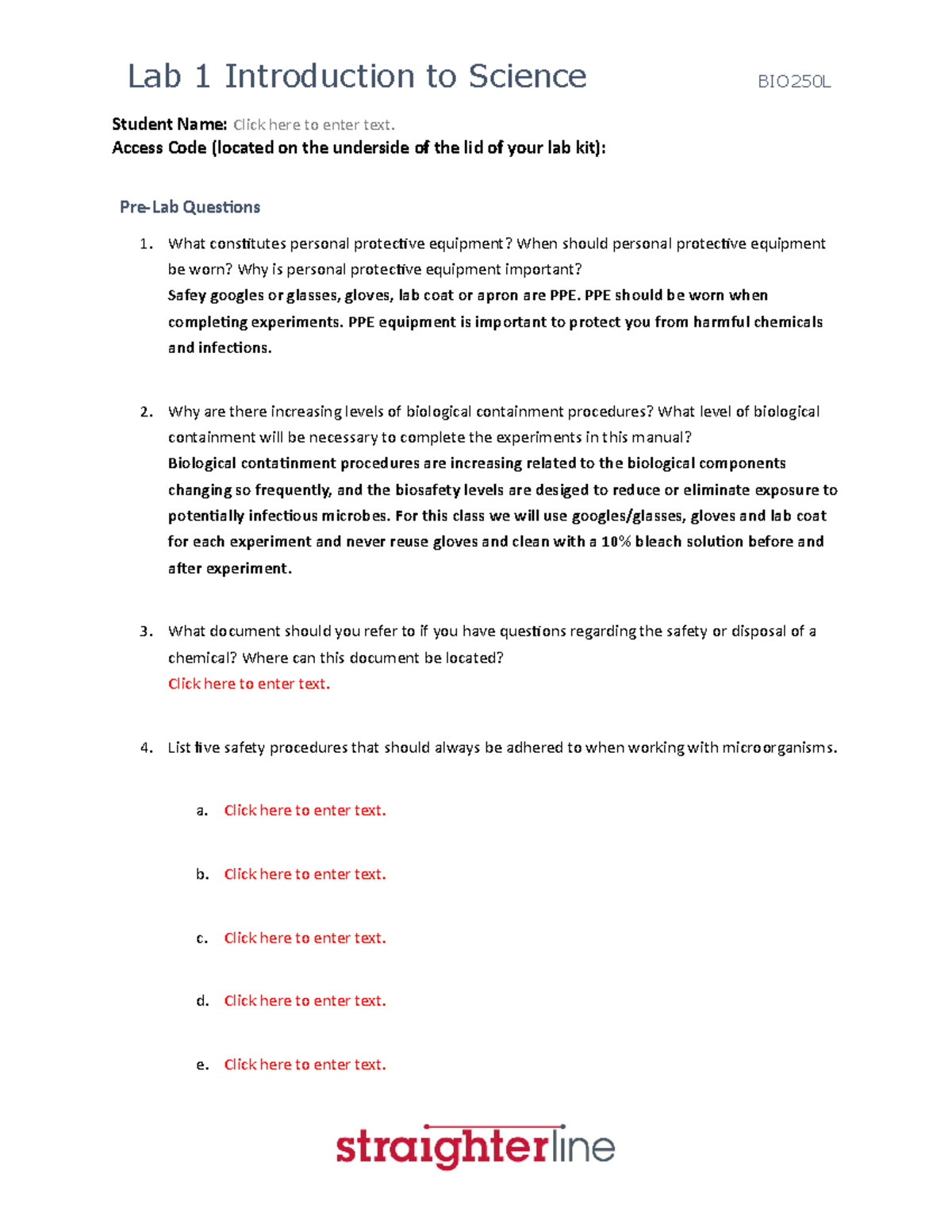 Bio250l V2 Lab 1 Microlab 1 Student Name Click Here To Enter Text Bio250l V2 Lab 1 Microlab 1 Student Name Click Here To Enter Text