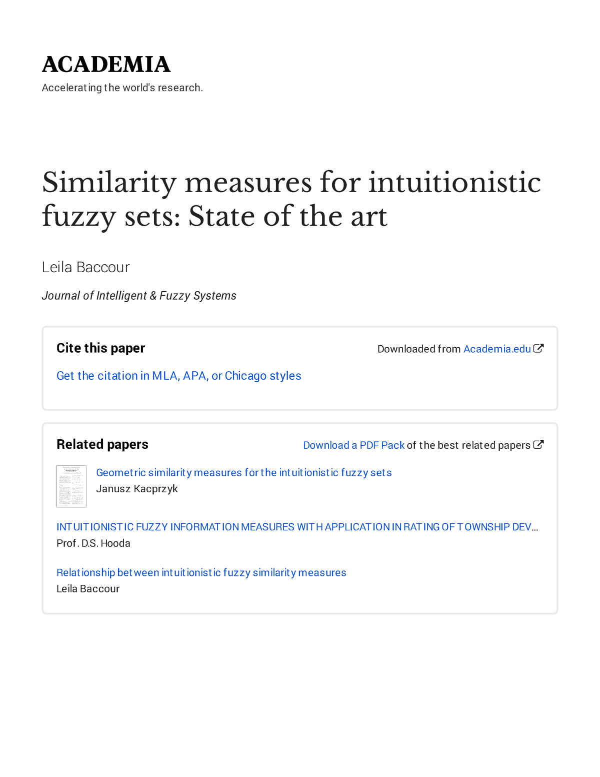 Similarity Measures For Intuitionistic F2017 0202-14417-2ucu3h-with ...