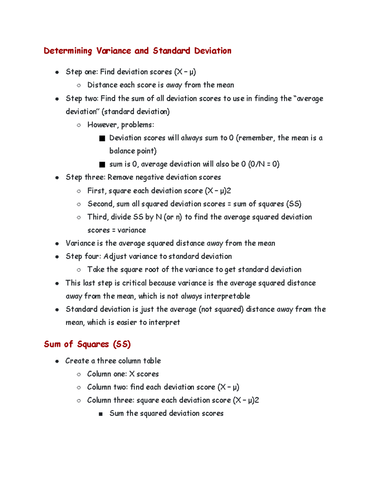 Determining Variance and Standard Deviation - .. σ^ Standard deviation ...