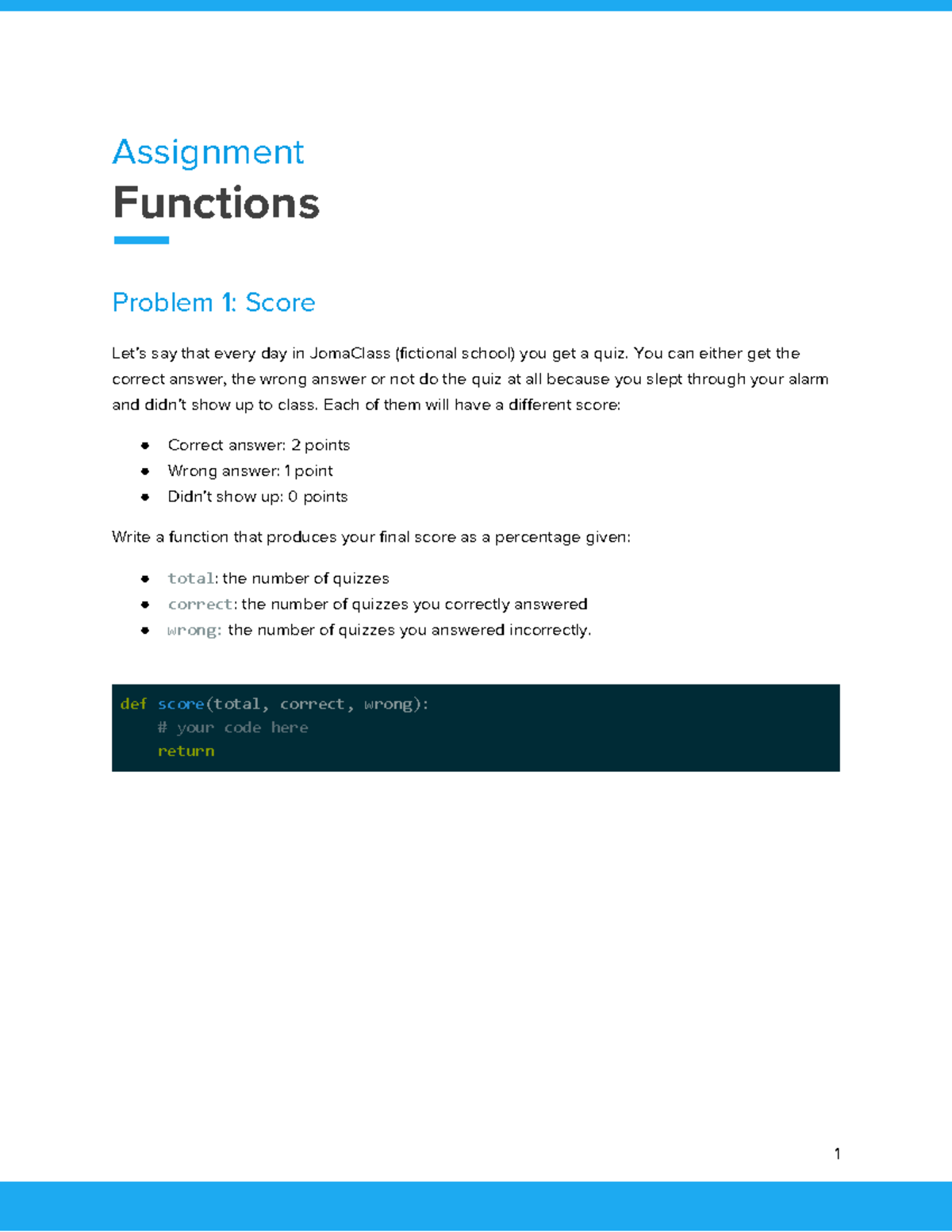 cs python fundamentals assignment 6 animation