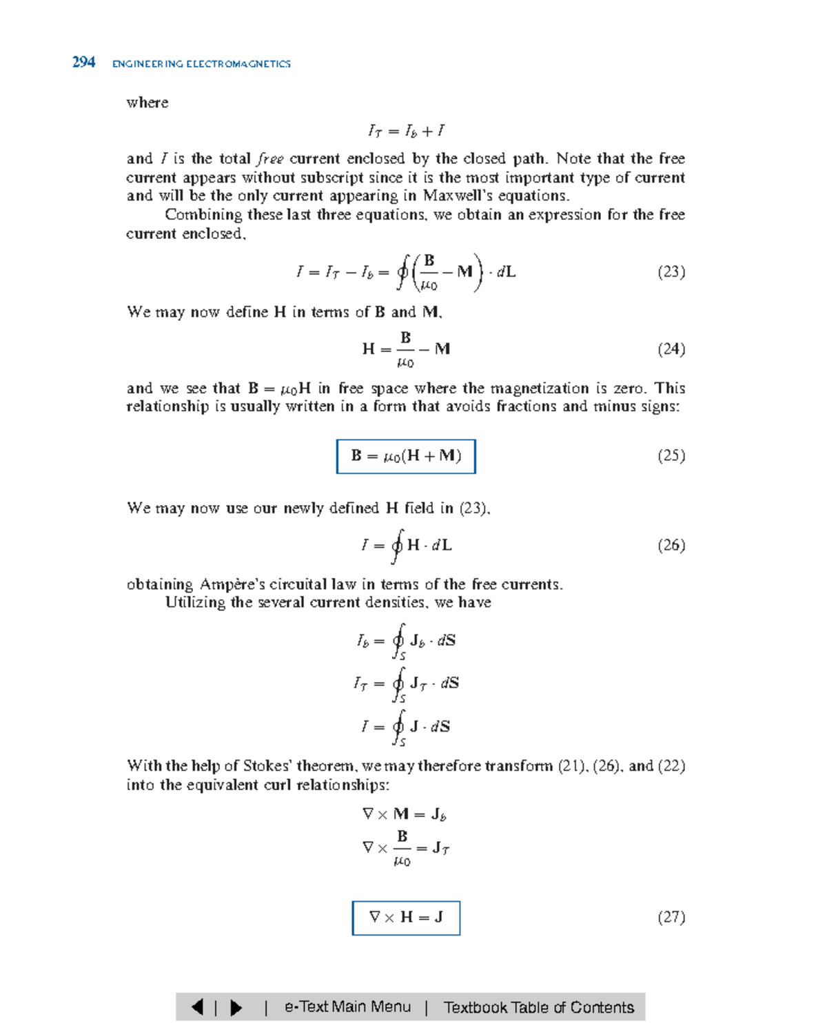 EM Hayt 6th (4)-62 - where IT Ib I and I is the total free current ...