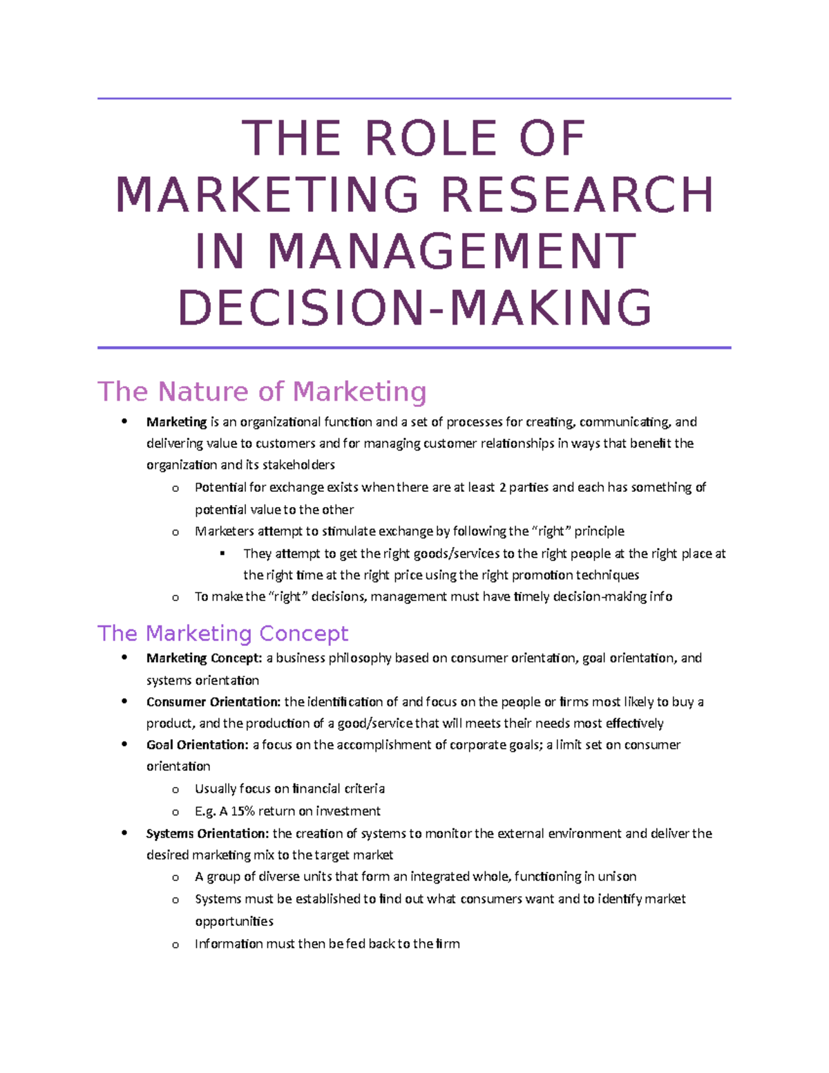 marketing-analysis-research-chapter-1-notes-study-guide-the-role-of