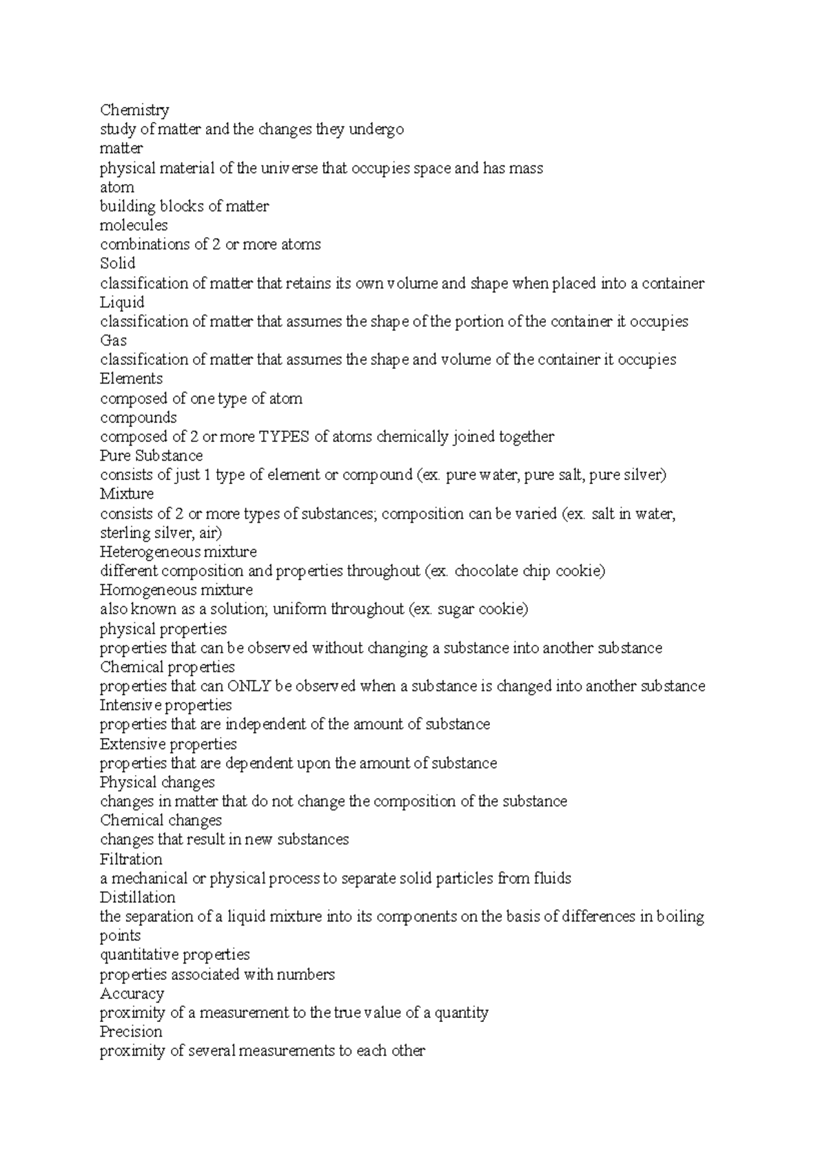 2-chem-questions-and-terms-chemistry-study-of-matter-and-the-changes