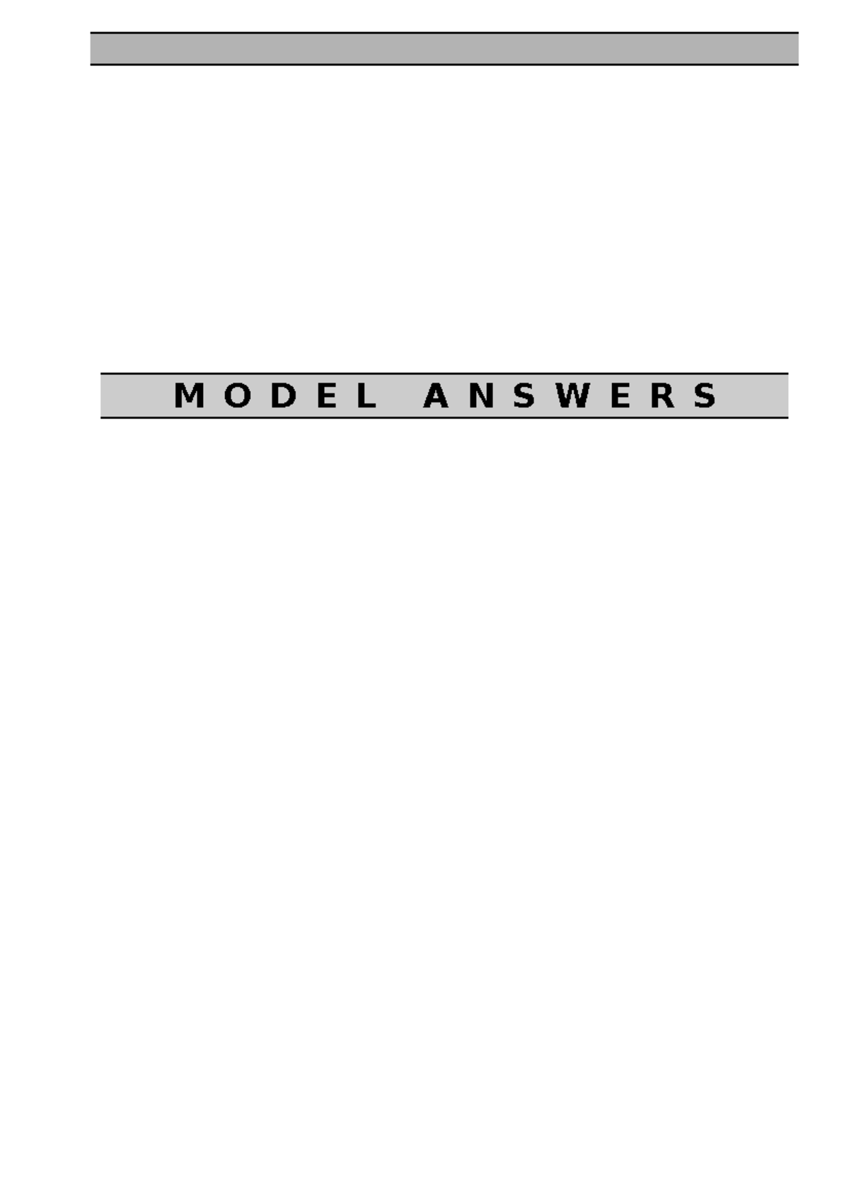 P1Answers Yellow Book - notes and practice materials - M O D E L A N S ...