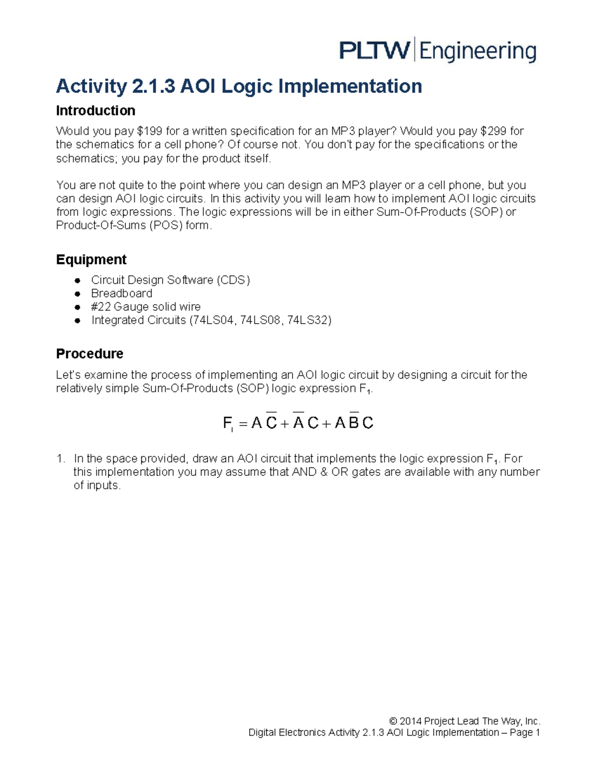 2.1.3.A AOILogic Implementation - Activity 2.1 AOI Logic Implementation ...