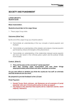 2122 socp level 5 lg02 ce01 student guide - SOCIETY AND PUNISHMENT ...