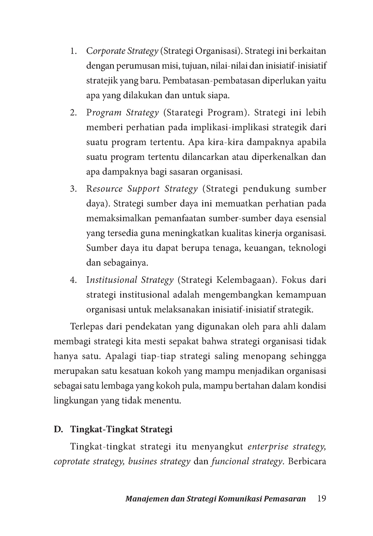 Buku Ajar Manajemen Dan Strategi Komunikasi Pemasaran -4 - Manajemen ...