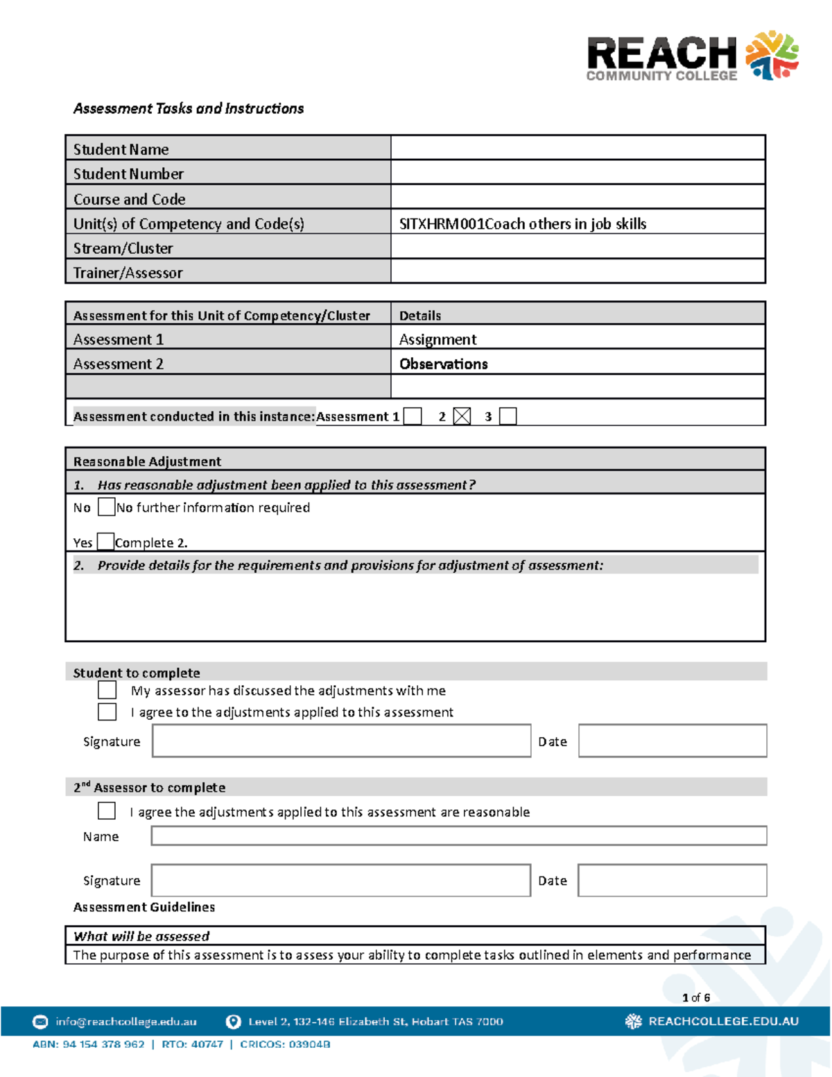 Sitxhrm 001 Assessment 2 -Observations 2048cab0955d69c397364 ...