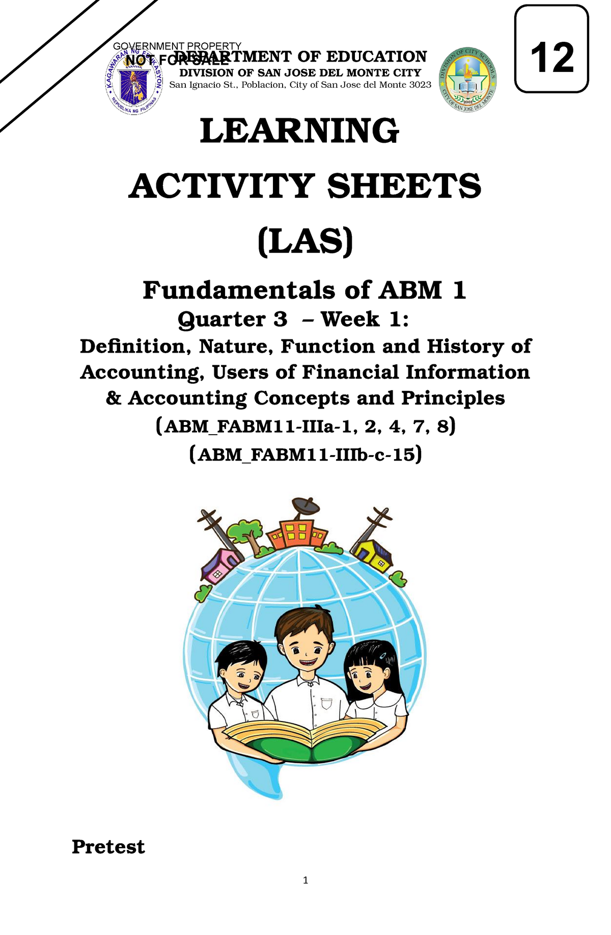 Learning Activity Sheet Fundamentals Of Abm 1 Learning Activity
