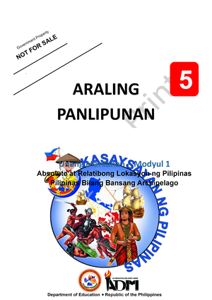 AP5 Q1 Mod5 Sosyo Kultural Ng Mga Sinaunang Pilipino V5 - Araling ...