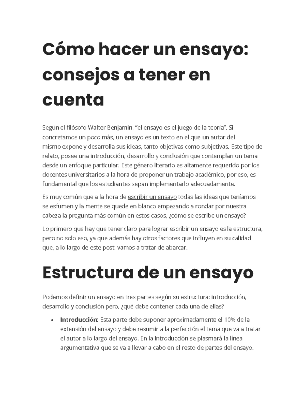 Textos Para Hacer Un Ensayo - Image to u