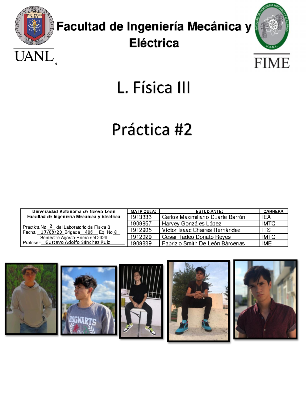 Practica 2 Lab Fisica 3 - ...... - Universidad Autónoma De Nuevo León ...