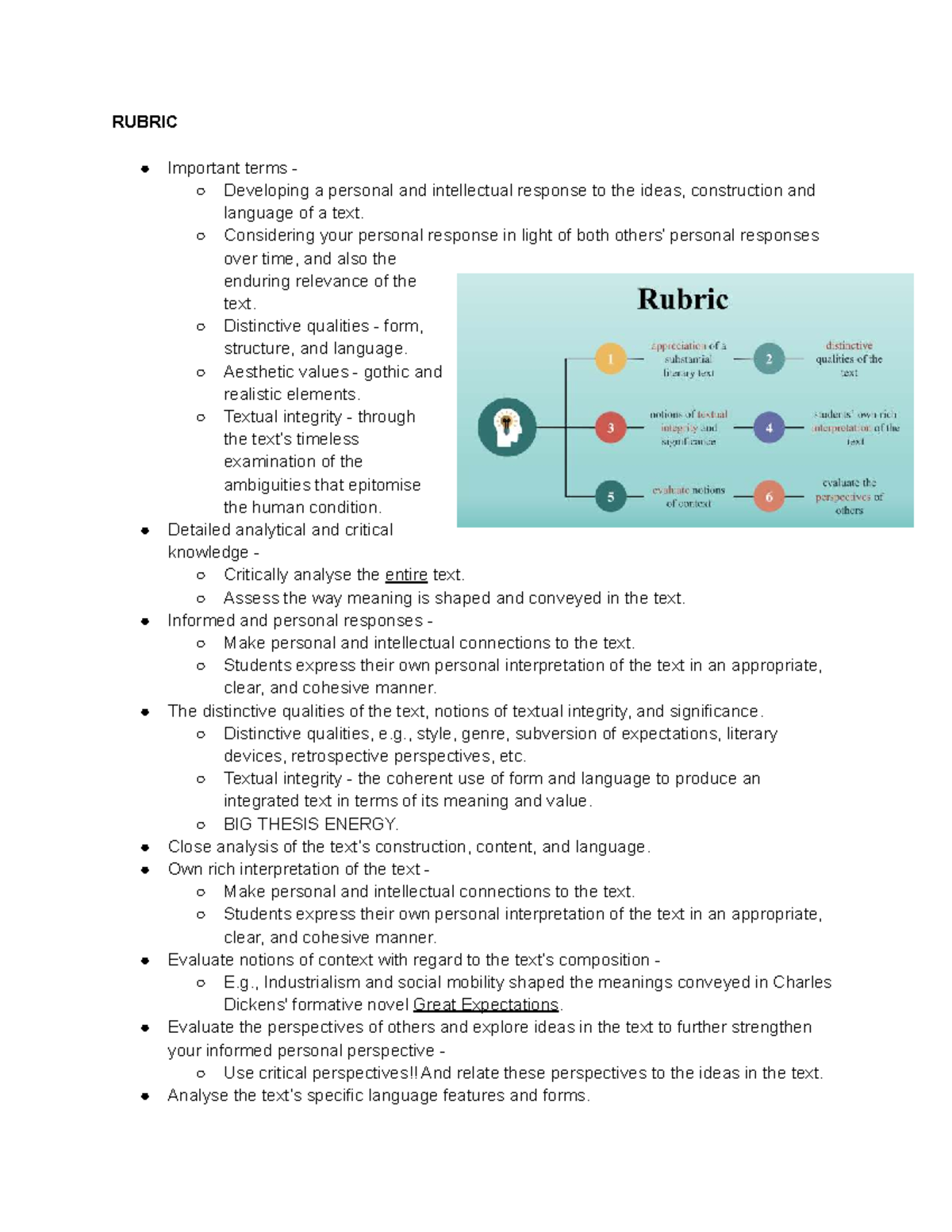 module b great expectations essay