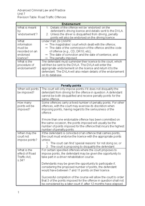 ACL WS6 - Sentencing Guidelines - Pwits - Supplying or offering to ...