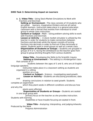 DGM2 TASK 3 Assessment Strategies - DGM2 TASK 3: ASSESSMENT STRATEGIES ...