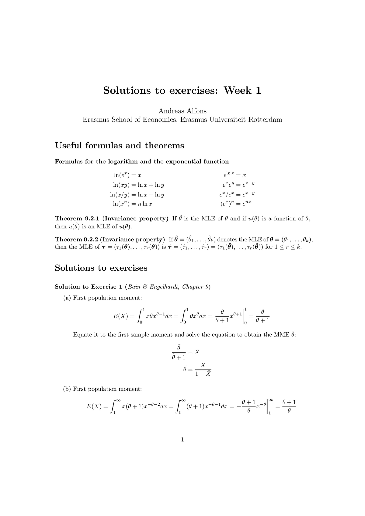 Week 1 Antwoorden Statistiek Feb Studeersnel