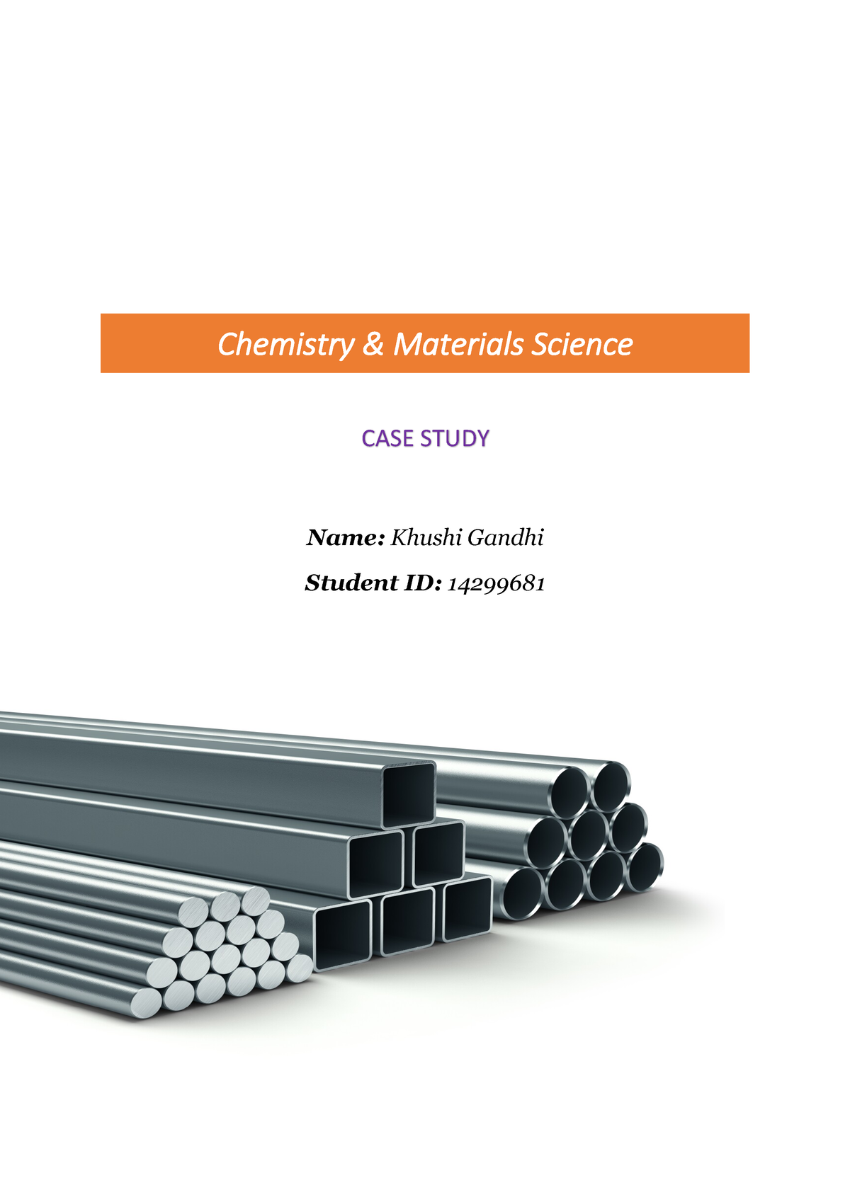 case study for chemistry