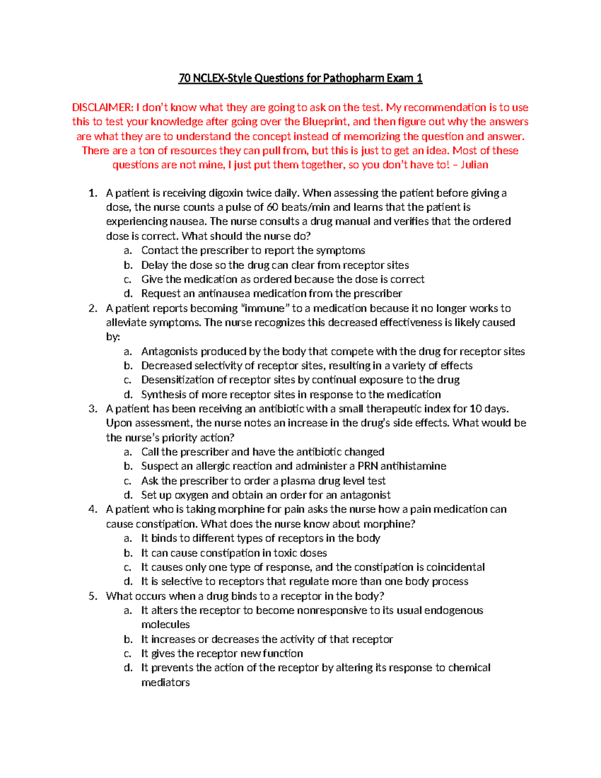 Mark K Nclex Lecturescontribution - c13qq0x