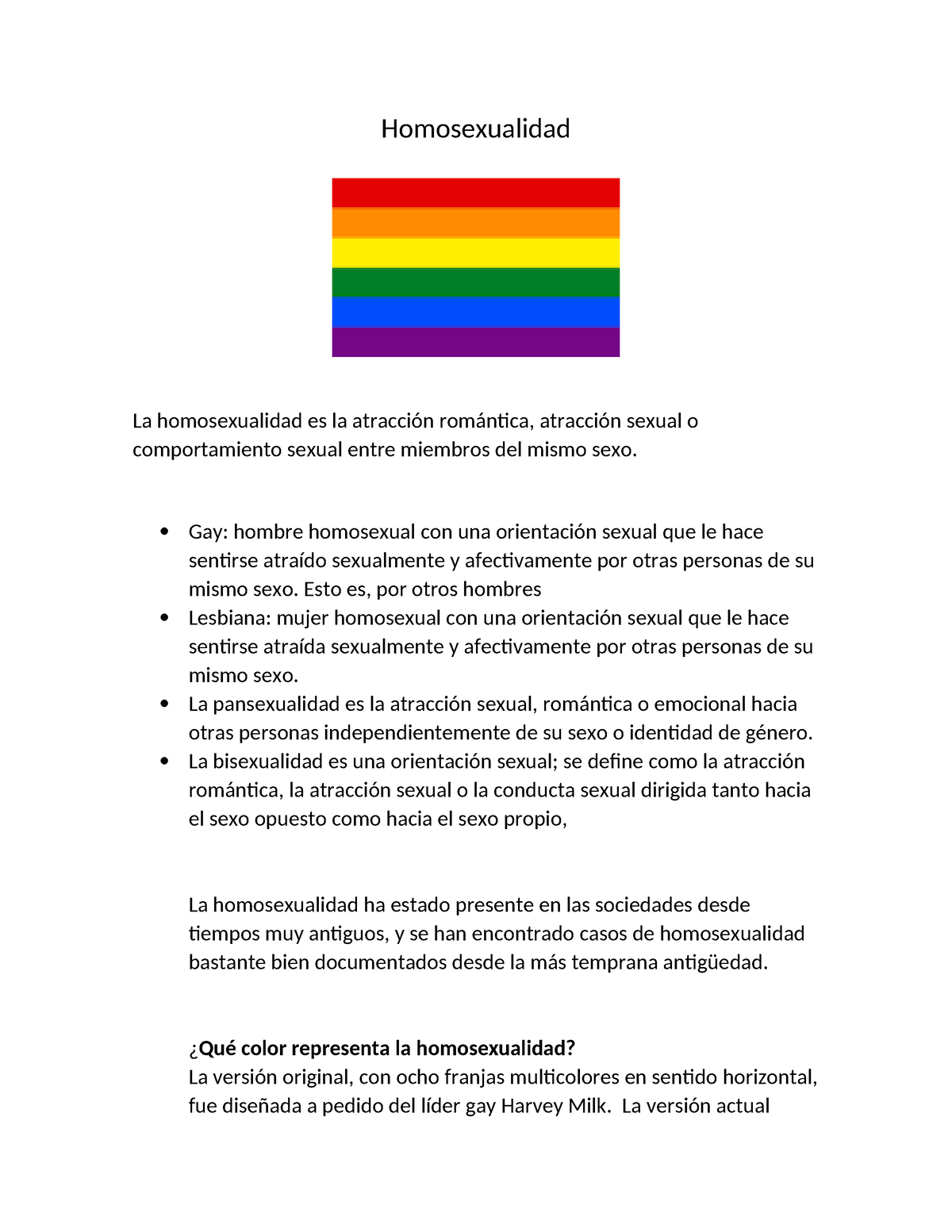 Homosexualidad Sociales Homosexualidad La Homosexualidad Es La Atracción Romántica 