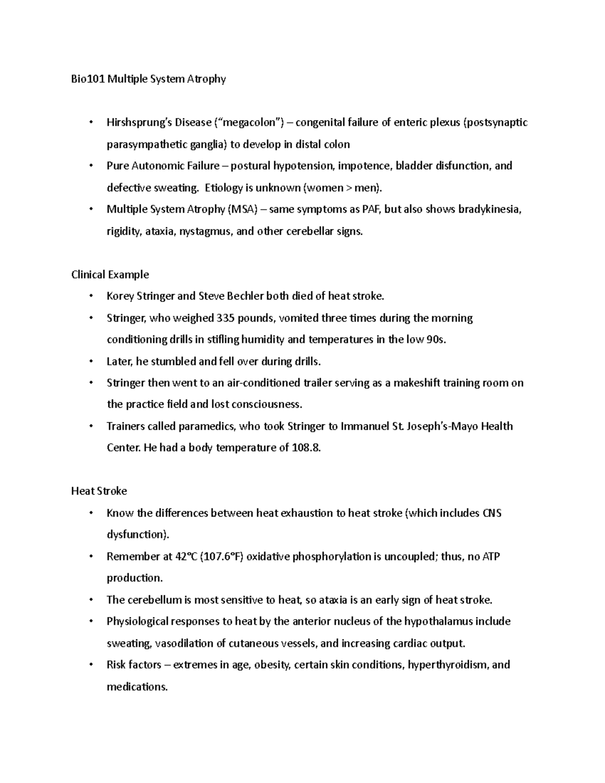 Bio101 Multiple System Atrophy - Bio101 Multiple System Atrophy ...