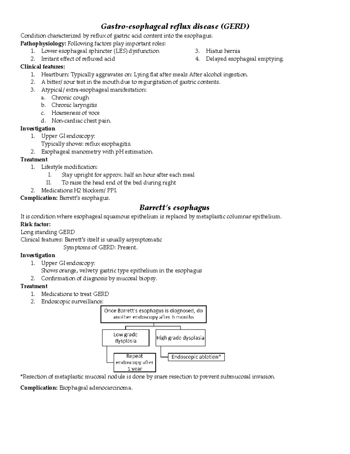 Gastro - Gastro-esophageal reflux disease (GERD) Condition ...
