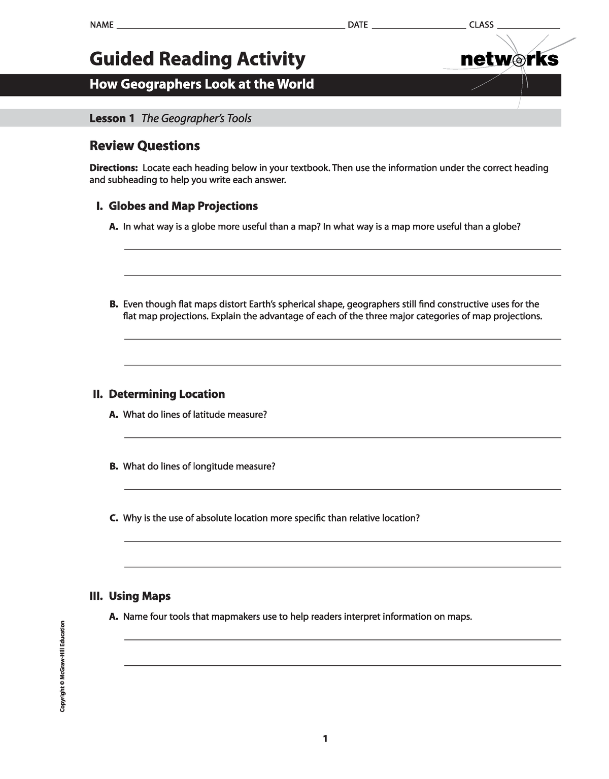 Ch 1 L1 guided reading - it helps - Studocu