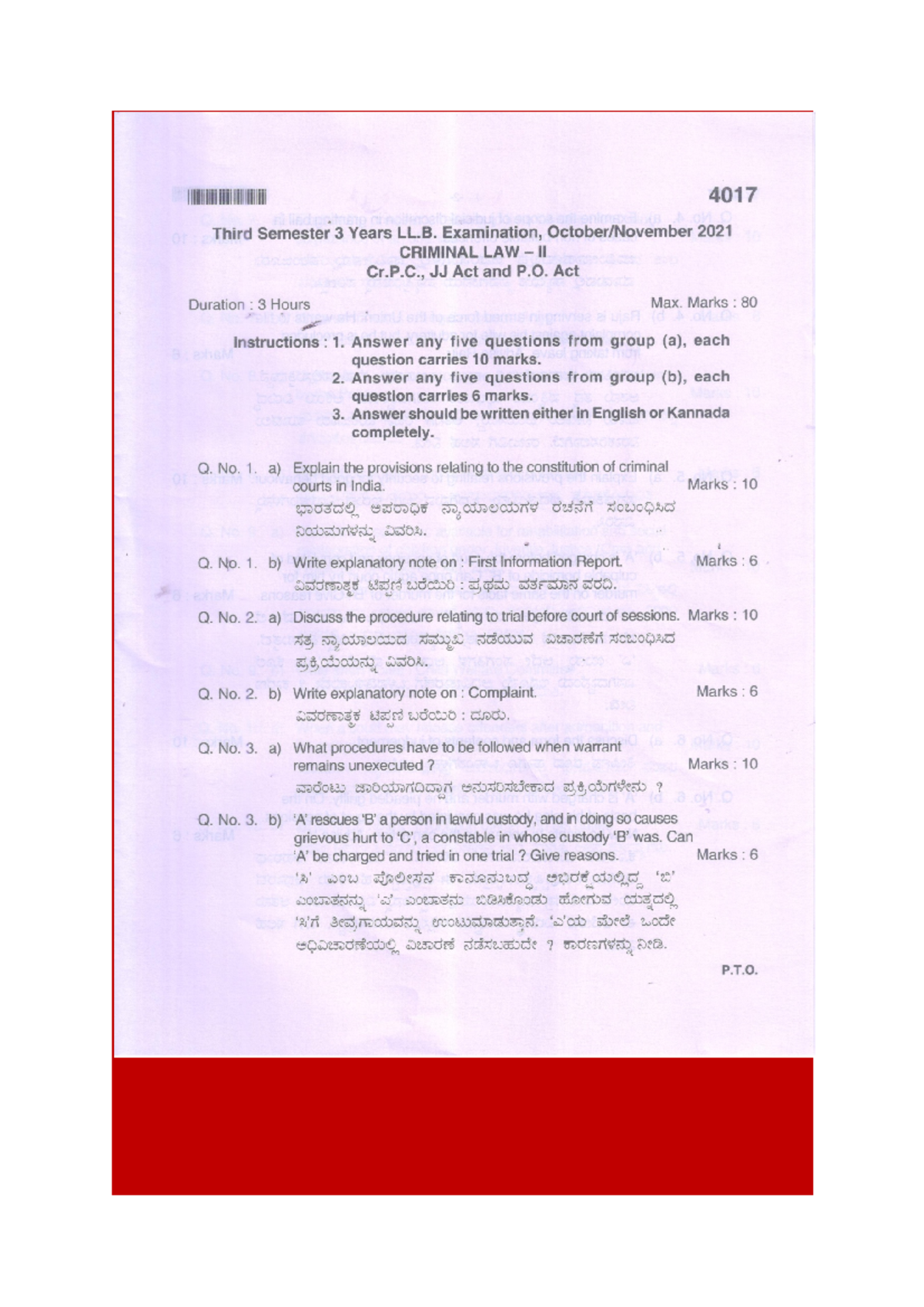Criminal law ii cr p c 4017 criminal procedural code studocu