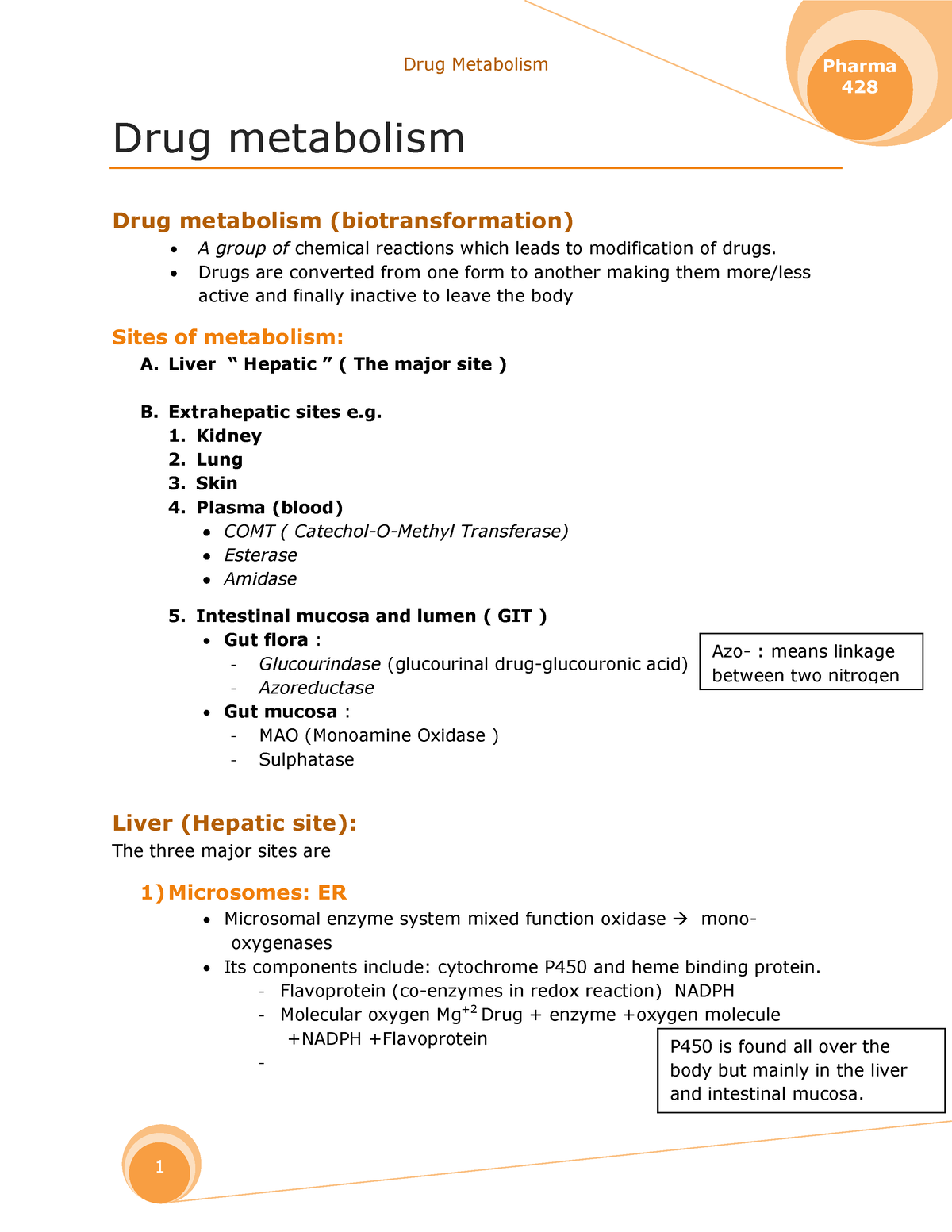 research paper on drug metabolism