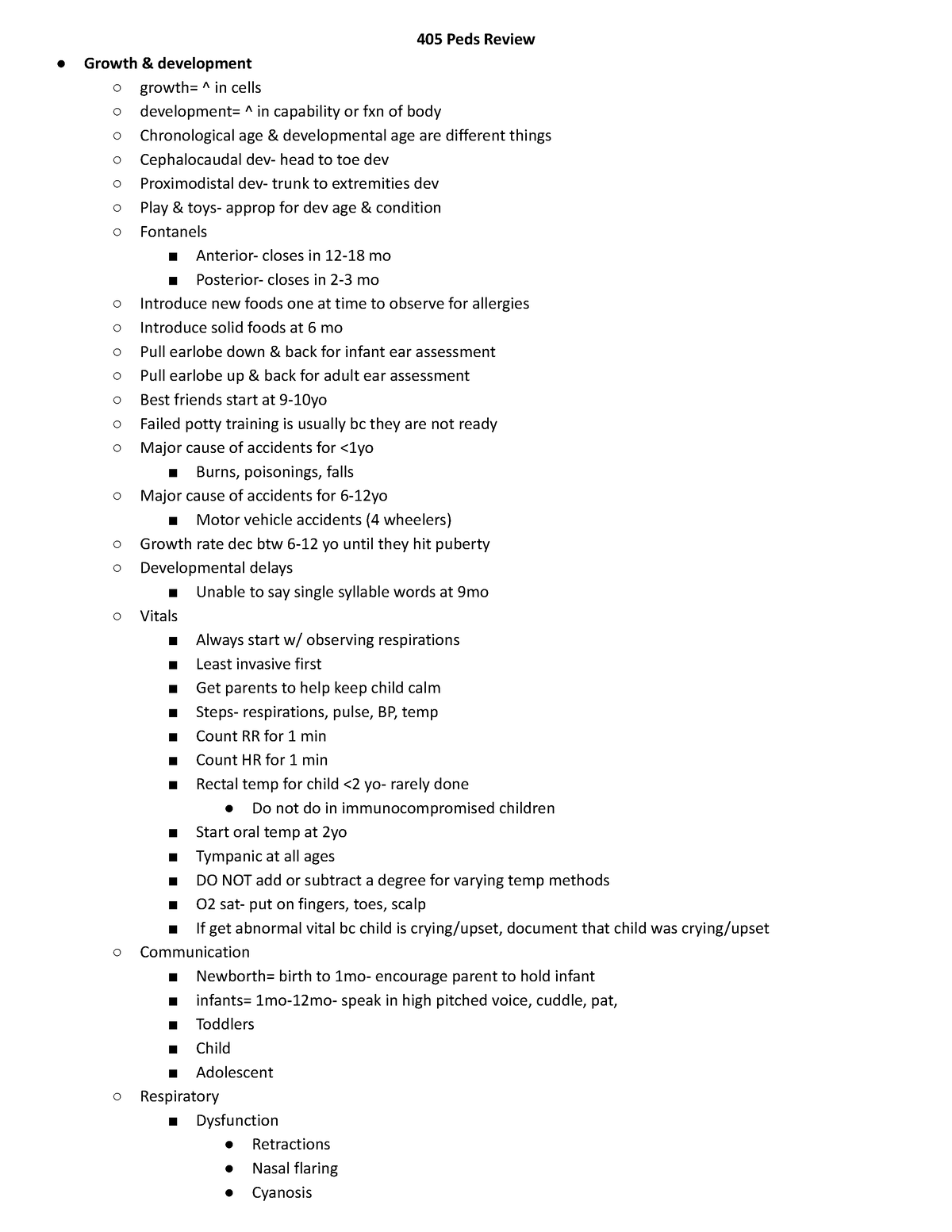 405-peds-final-405-peds-review-growth-development-growth-in