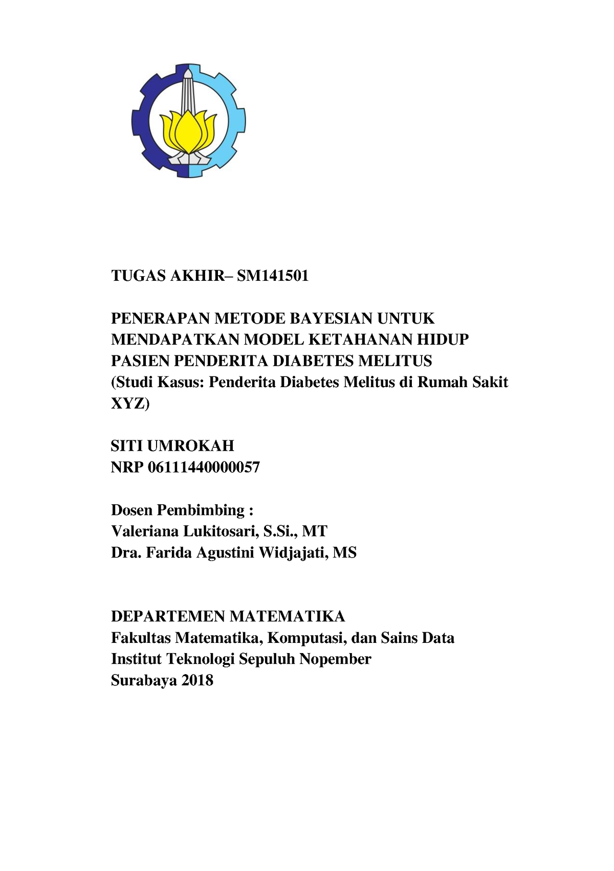 06111440000057-Undergraduate Theses - TUGAS AKHIR– SM 141501 PENERAPAN ...