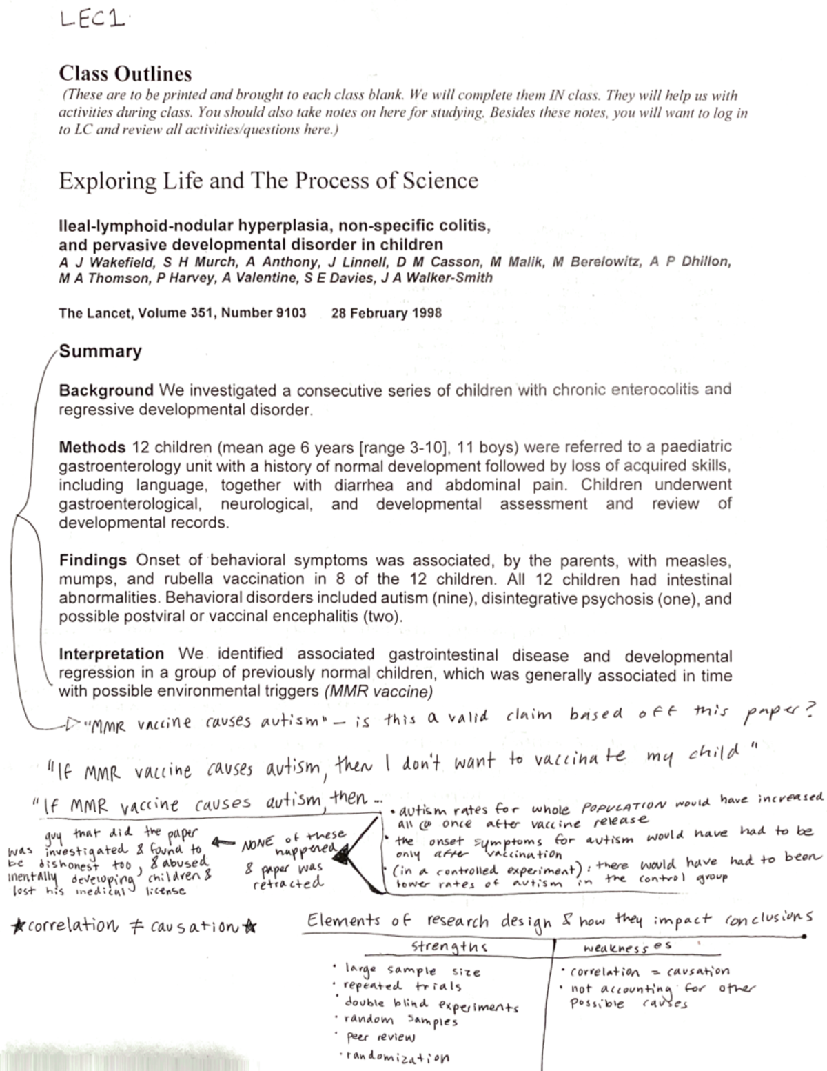 Biol101 Unit 1 Notes (Lessons 0-8) - BIOL 101 - Studocu