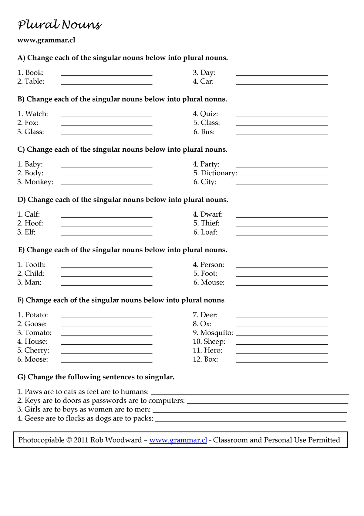 Plural Nouns Business Communication Bba Ipu Studocu