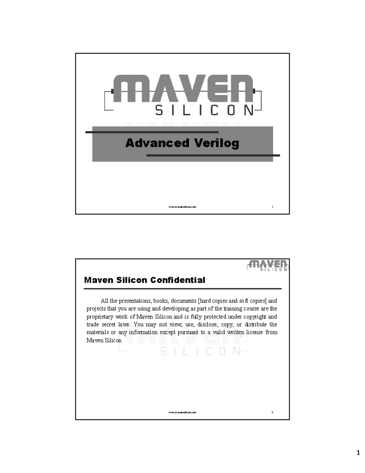 340Advanced Verilog Reference Book Advanced Verilog mavensilicon
