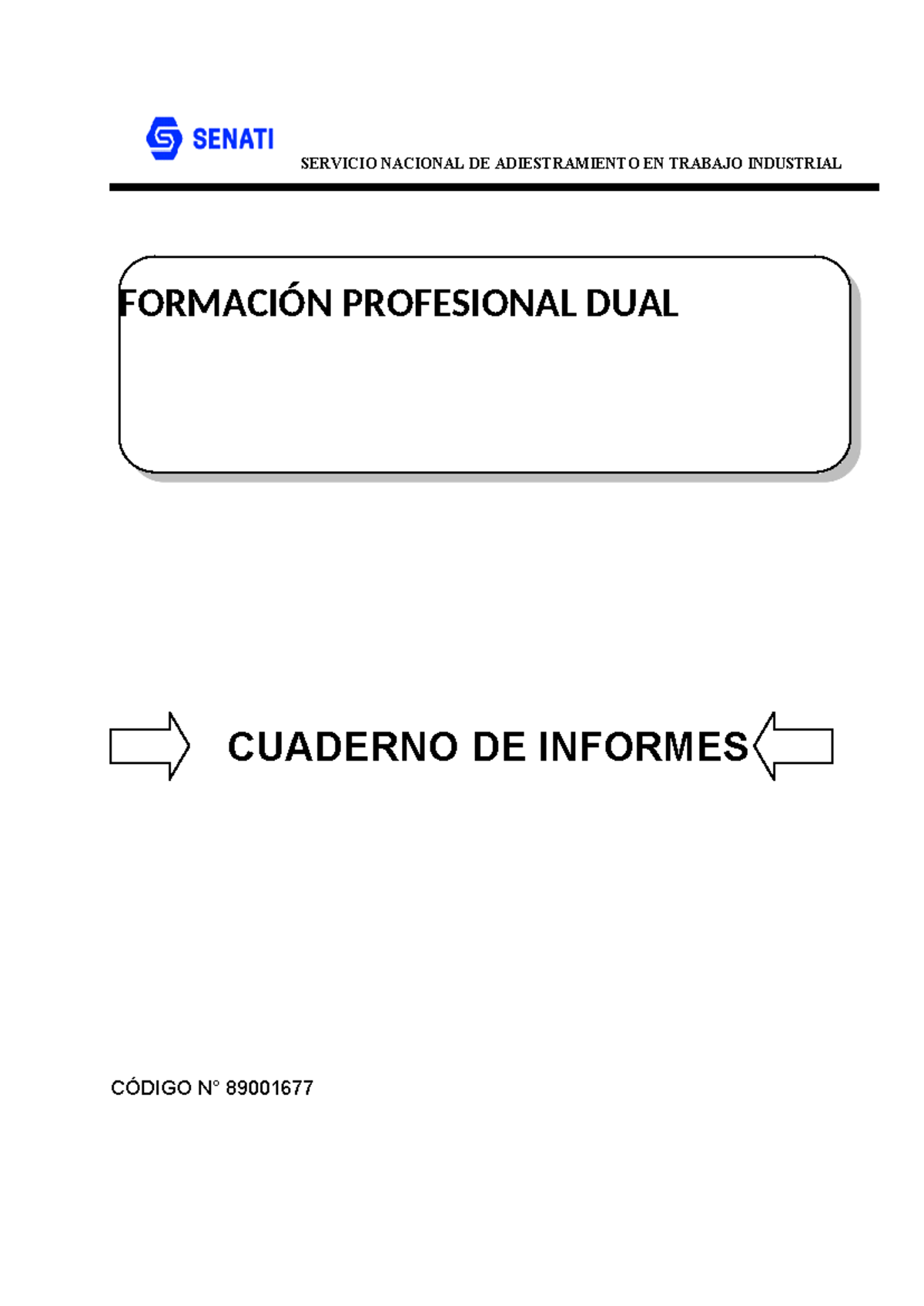 Cuadernode Informe 5 - cuaderno de infomes - FORMACIÓN PROFESIONAL DUAL ...