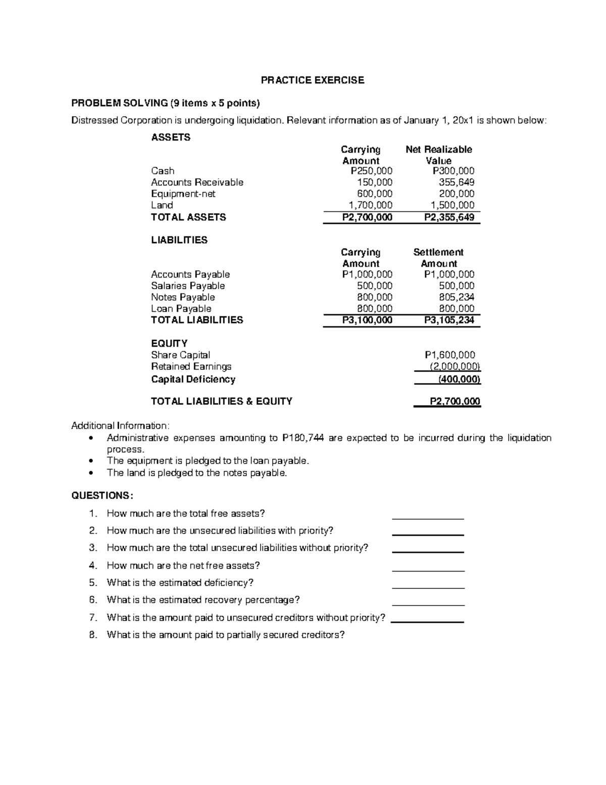 04 Activity 1(5)AST PRACTICE EXERCISE PROBLEM SOLVING (9 items x 5