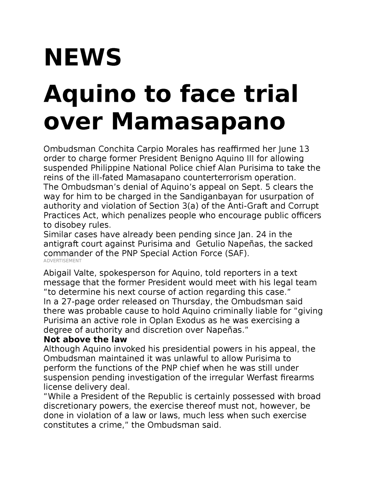 articles-for-collab-practice-sept-15-news-aquino-to-face-trial-over