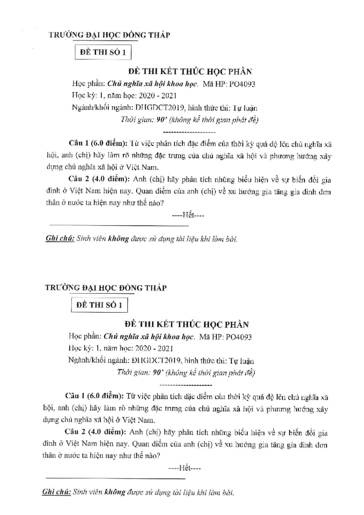 Chu nghia xa hoi khoa hoc 0033 ch ngh a x h i khoa h c studocu