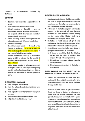 Pisang-Berangan - terbqi - Evidence and Procedure in Shariah Court ...