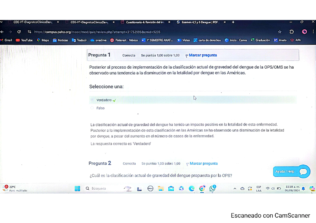 M dulo 4 curso dengue x x cuestionario 4 revisi n del int x g examen