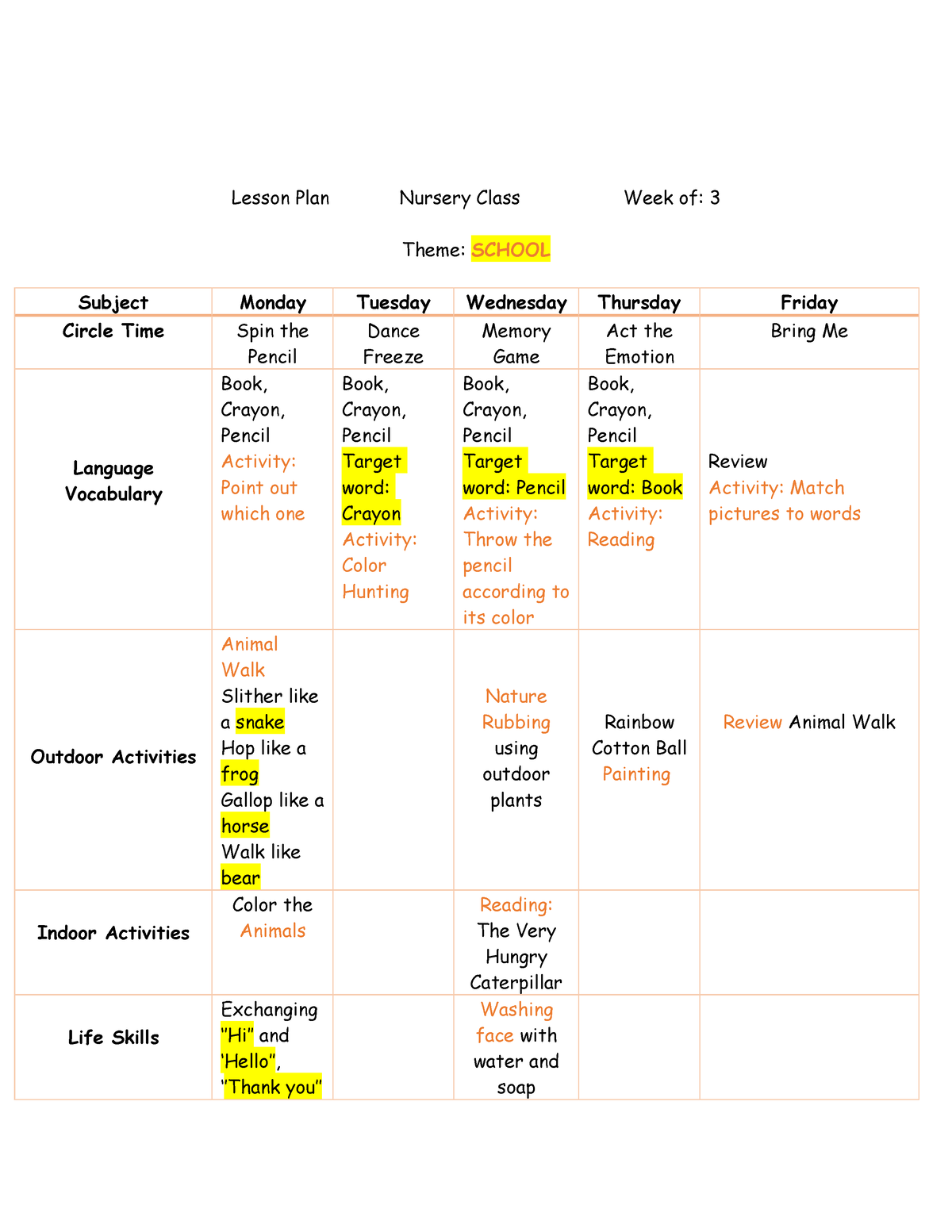 weekly-lesson-plan-lesson-plan-nursery-class-week-of-3-theme-school