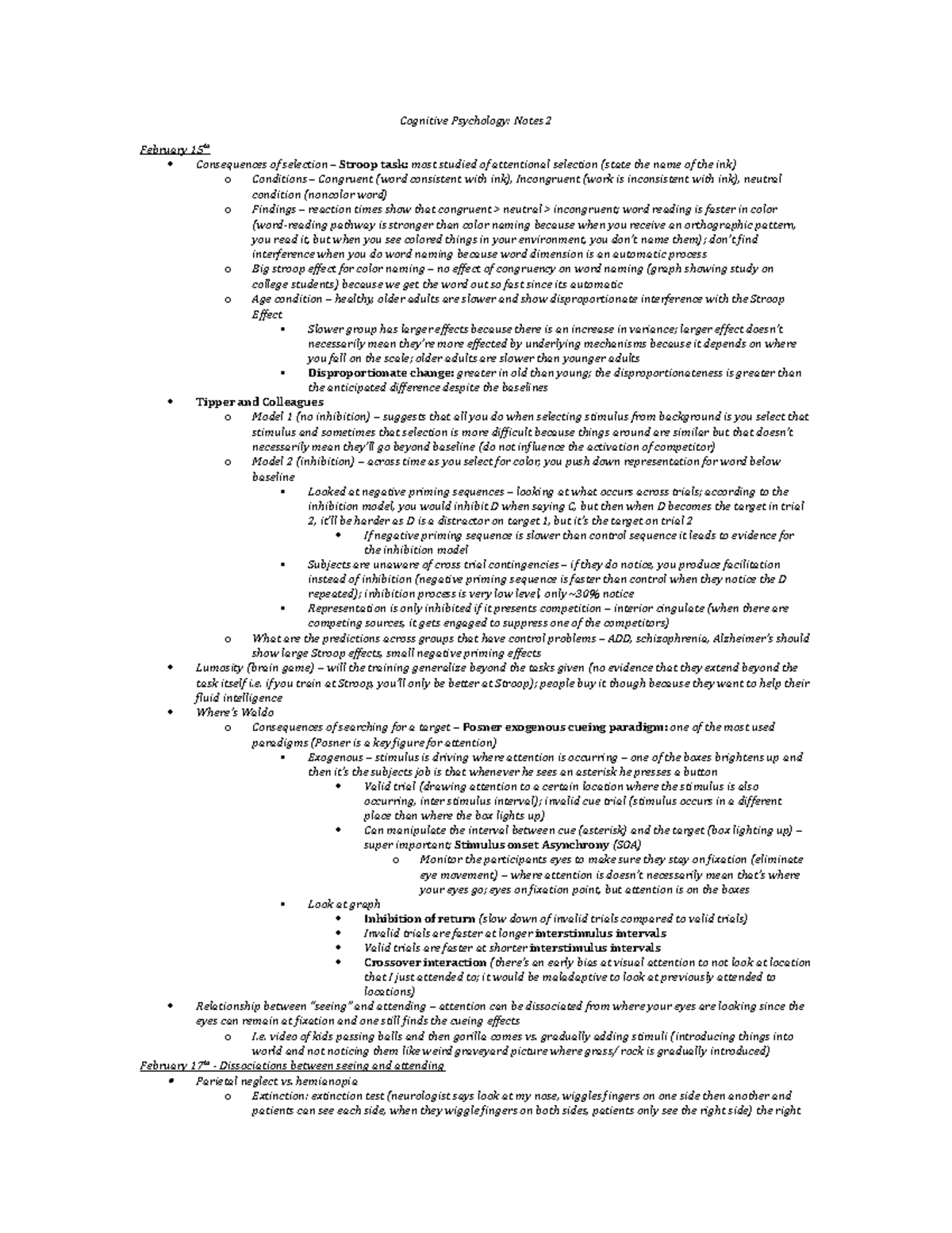 cpsych-notes-2-cognitive-psychology-notes-2-february-15th